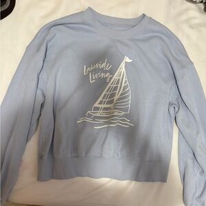 Old Navy Graphic Crewneck Sweatshirt